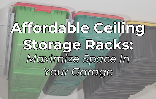 Affordable Ceiling Storage Racks: Maximize Your Garage Space with Durable, Made-in-USA Solutions