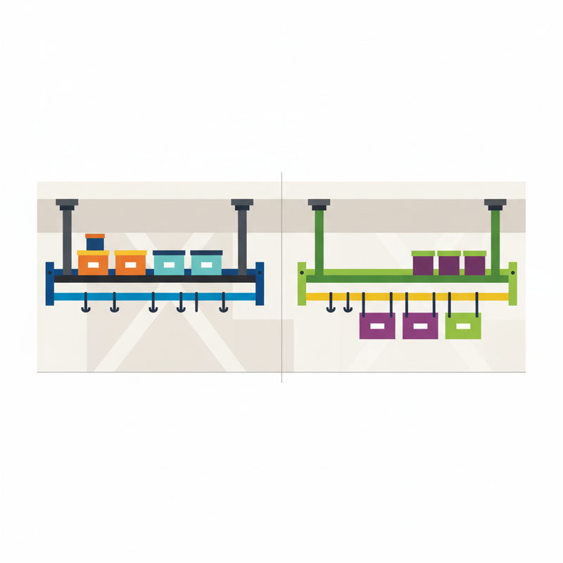 SafeRacks vs. Monkey Bars Overhead Storage: A Homeowner's Guide to Quality & Durability