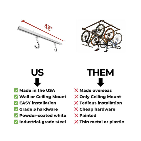 Bike Slide (Ceiling Mounted)