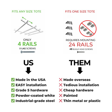 Tote Slide Pro (Adjustable)