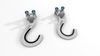 Bike Slide Hooks – 2 Pack | 75lbs Per Hook | BKSH-2