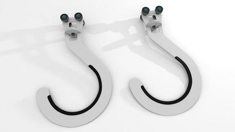 Bike Slide XL Hooks – 2 Pack | 100lbs Per Hook | BKSHXL-2