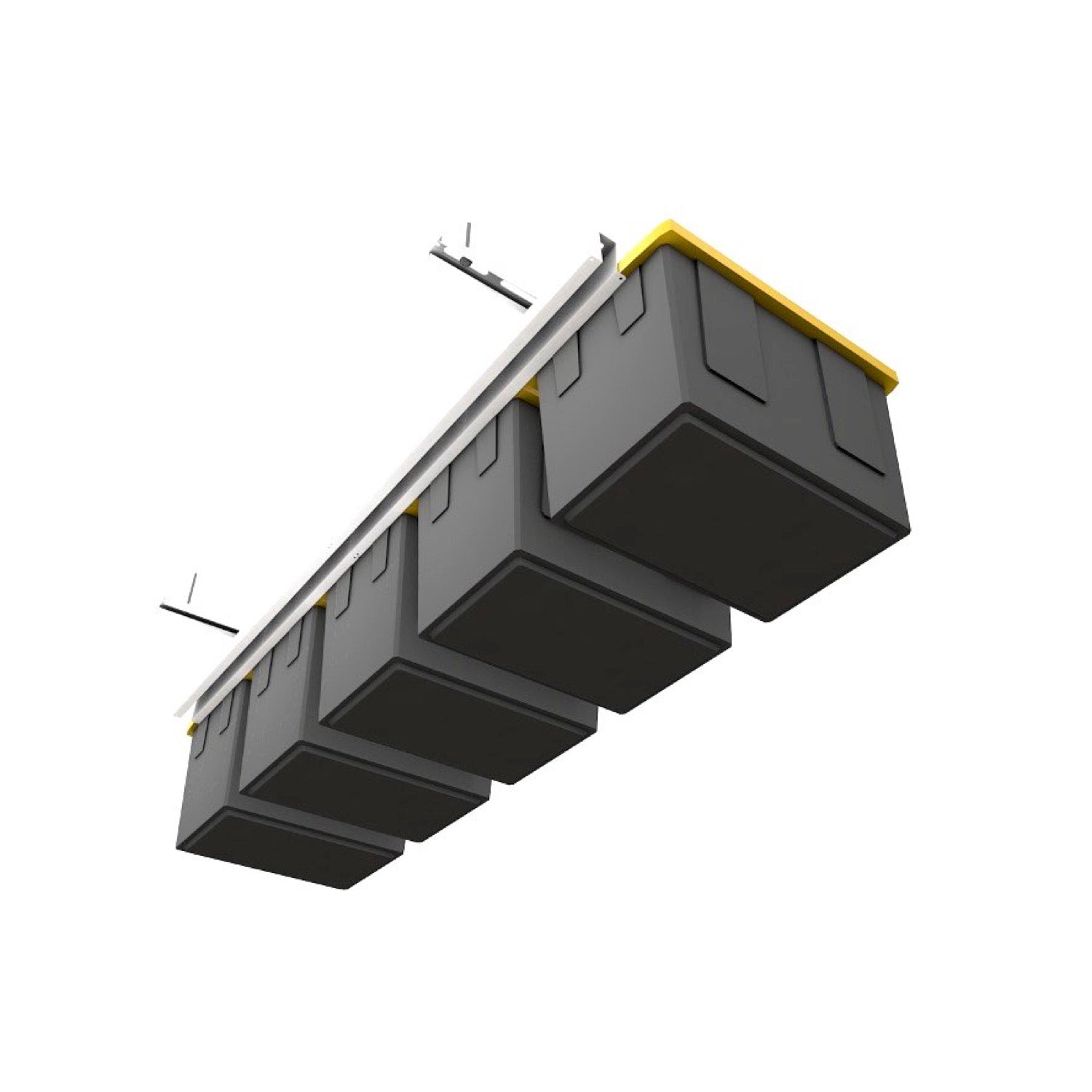 Ceiling Storage Box Ceiling-Mounted Sliding Storage | Ceiling SAM® – CeilingSAM