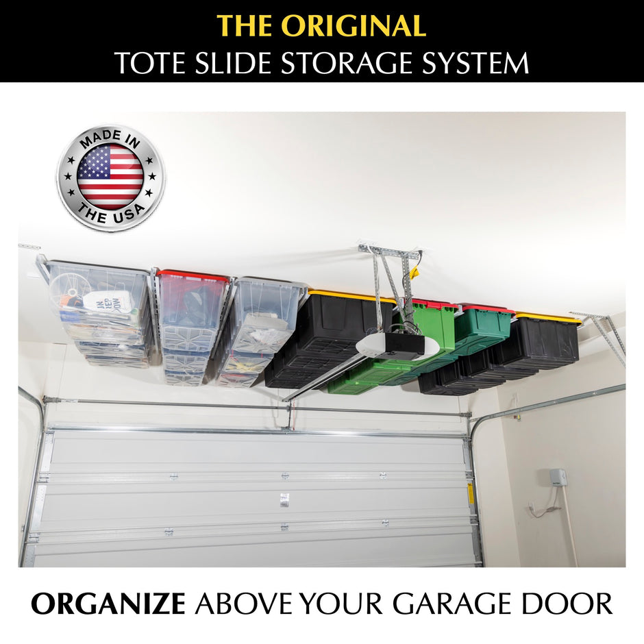 Sliding Ceiling Storage Rails Ceiling-Mounted Sliding Storage | Ceiling SAM® – CeilingSAM
