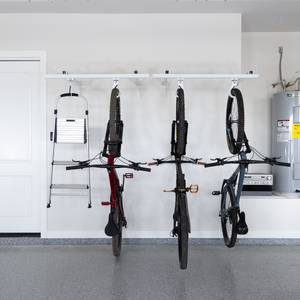 Bike Slide | 150lbs Load Capacity | 2 Hooks | BKS (Wall Mount)