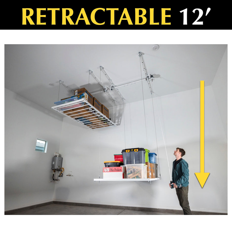 Retractable Storage Solutions Ceiling SAM CeilingSAM Retractable storage solutions ceiling sam ceilingsam