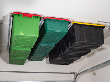 Ceiling-Mounted Sliding Storage | Ceiling SAM® – CeilingSAM