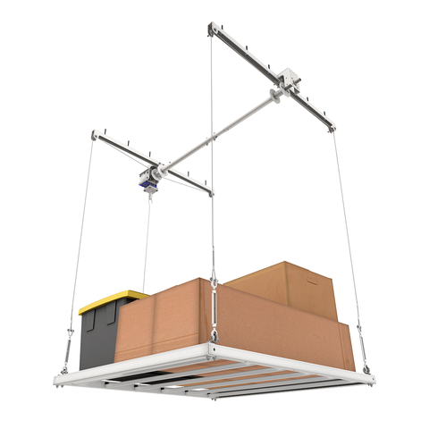 4' x 4' Retractable Garage Storage Lift (400 lb Capacity)