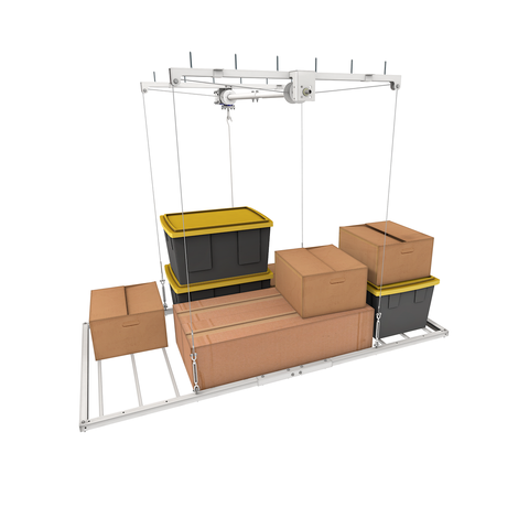 4' x 8' Retractable Garage Storage Lift (400 lb Capacity)