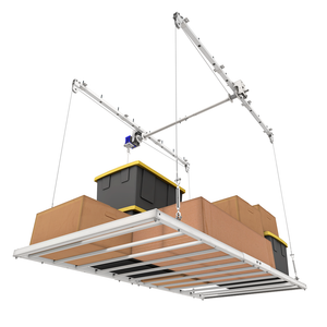 Storage Lift Pro – 4' x 8' Retractable Garage Storage Lift (8-Foot Drop, 700 lb Capacity)