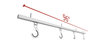 Bike Slide Pro | 300lbs Load Capacity | 4 Hooks | BKSP (Ceiling Mount)