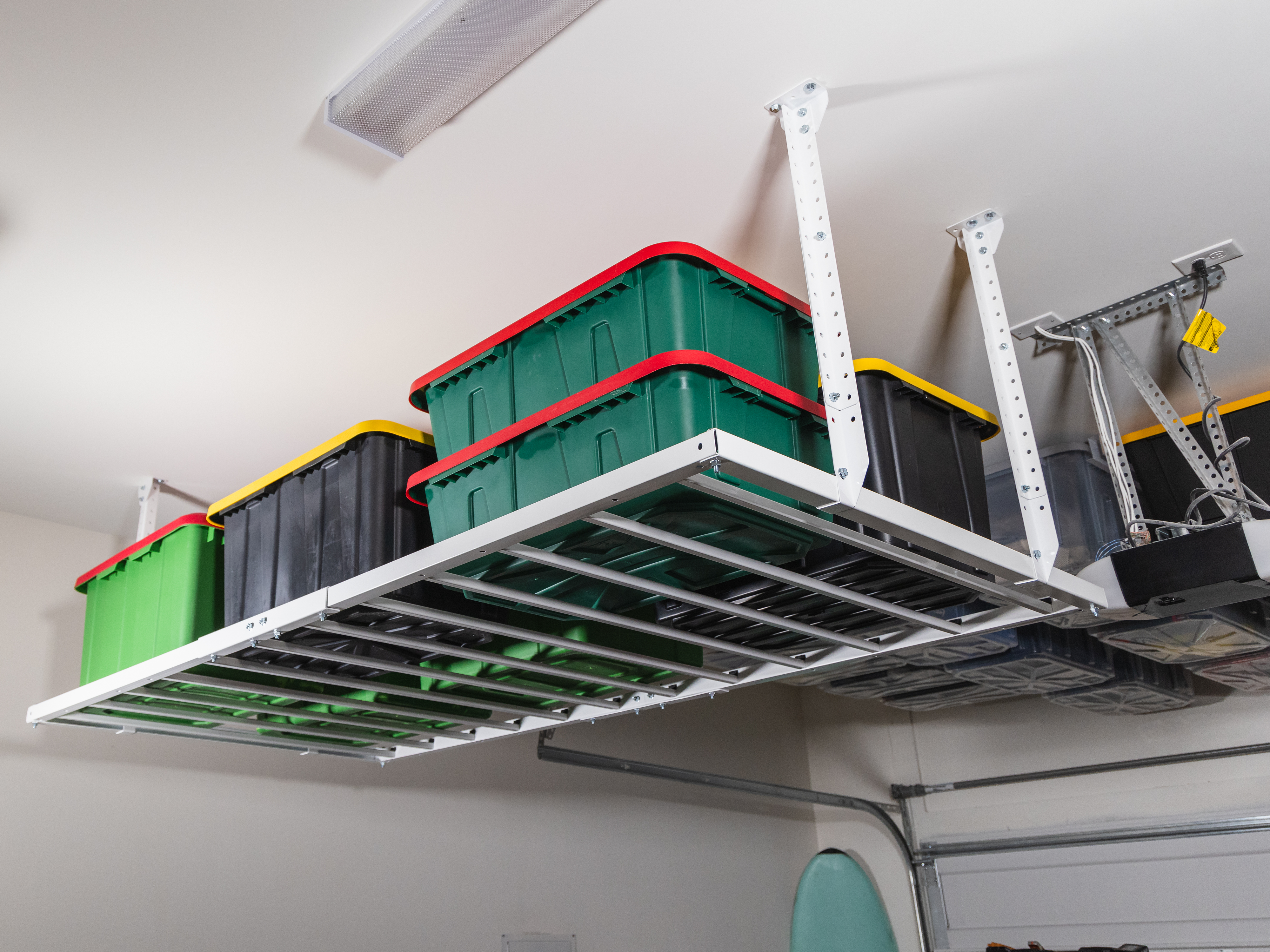 Ceiling-Mounted Sliding Storage | Ceiling SAM® – CeilingSAM