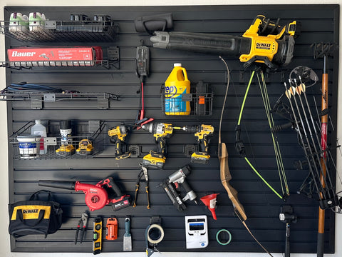 Wall Organizer Pro 60" x 80" Slatwall & Accessory Kit