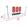 Heavy Duty 4'x8' Ceiling Storage Rack