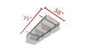 Tote Slide | 3-5 Totes | 150lbs Load Capacity | TS
