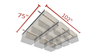 Tote Slide Pro | 9-15 Totes | 450lbs Load Capacity | TSP