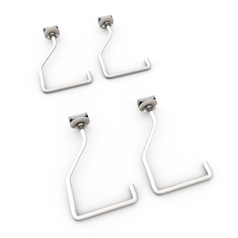 Tote Slide Utility Hooks