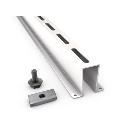 Tote Slide Channel Rail