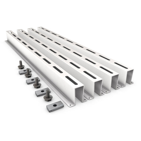 Tote Slide Channel Rail