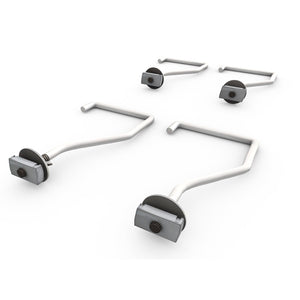 Tote Slide Utility Hooks